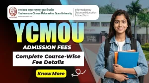 YCMOU admission fees
