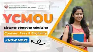 YCMOU distance education admission
