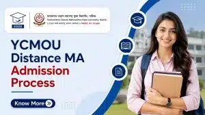 YCMOU Distance MA Admission Process 2026